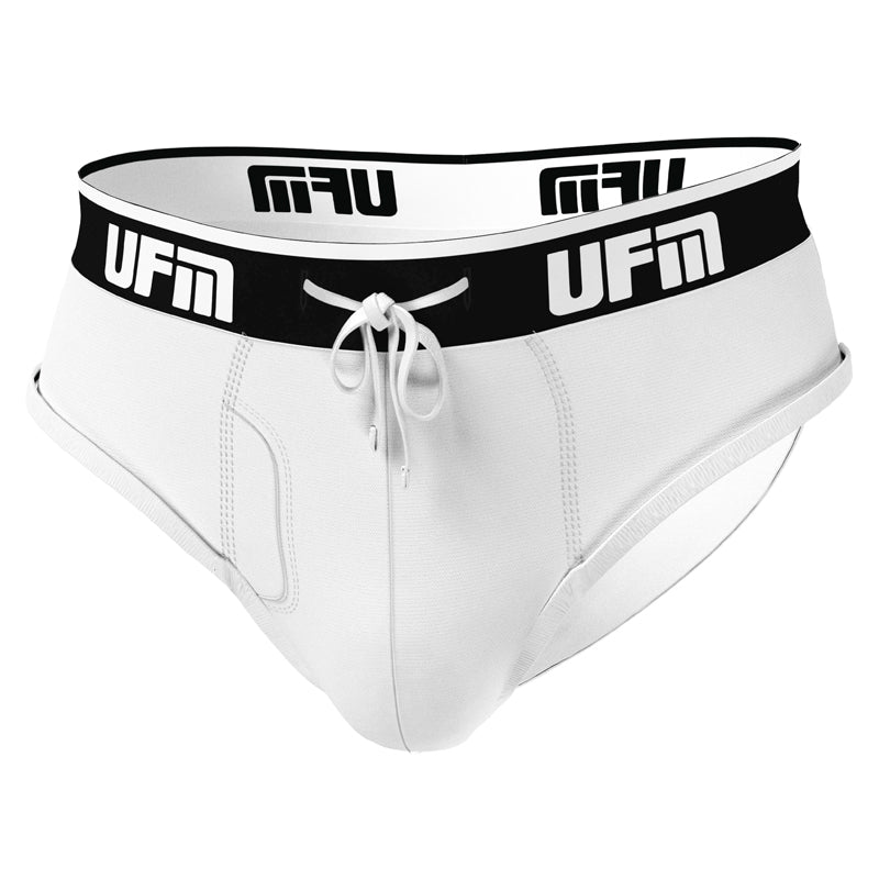 UFM Mens Underwear, Polyester-Spandex Mens Briefs, Regular and Adjustable  Support Pouch Men Underwear, 28-30 Waist, Royal Blue