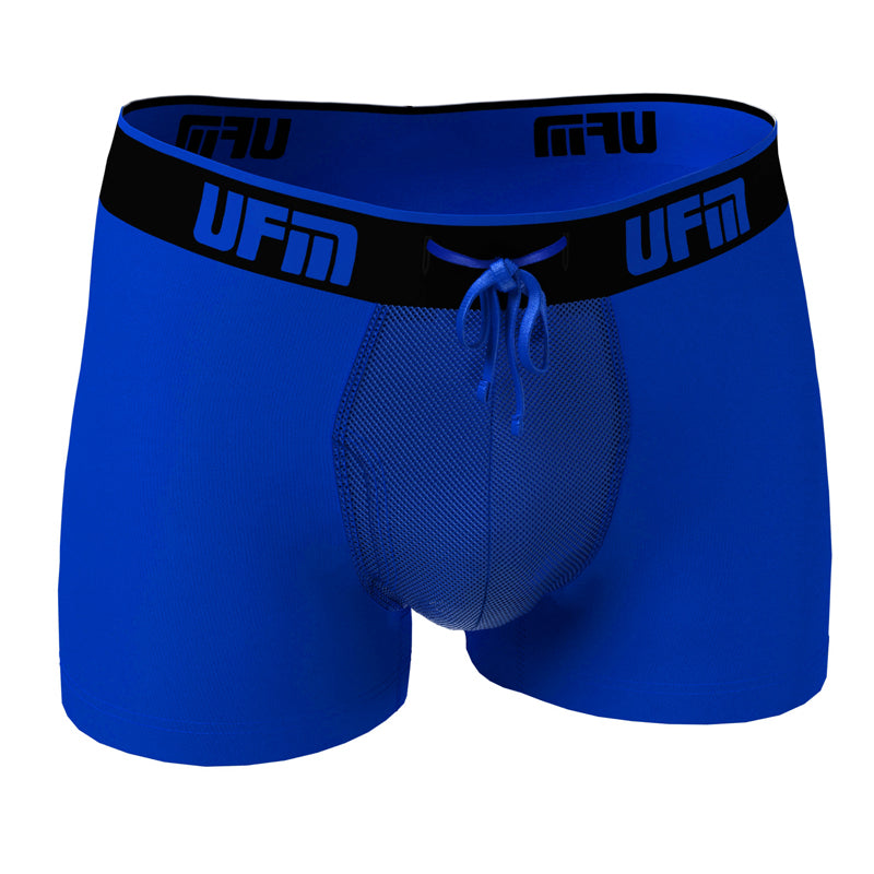 UFM Adjustable Support Boxer Brief 9 Polyester-Spandex REG Royal Blue  28-30 (S) - Env
