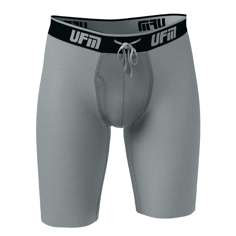 Boxer Briefs Long Poly-Pouch Underwear for Men-REG Patented Support