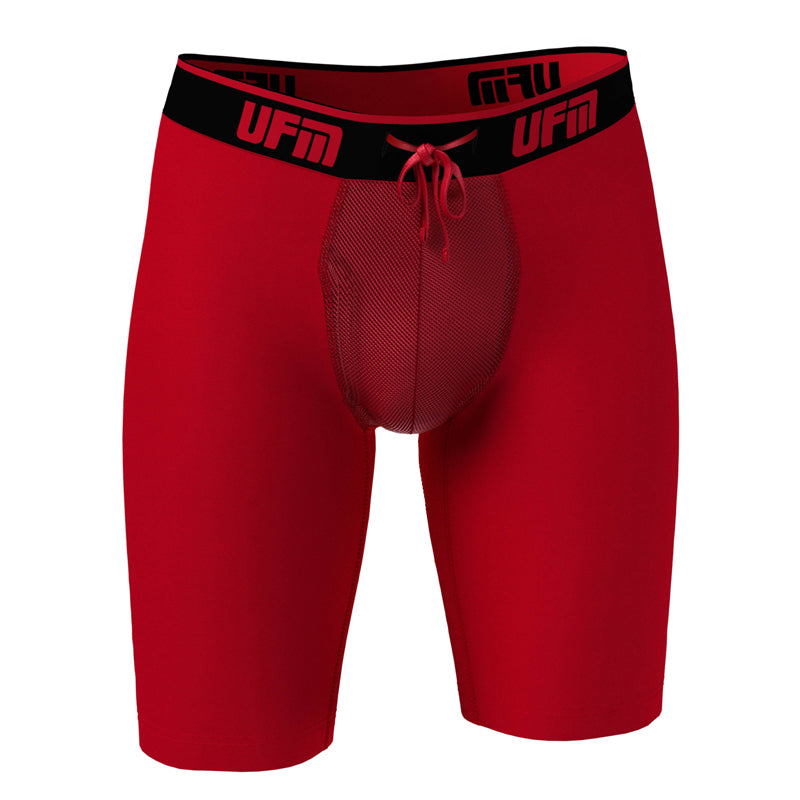 UFM 9-Inch Boxer Briefs With Support Pouch - Men's Athletic Underwear, Moisture Wicking - View #8